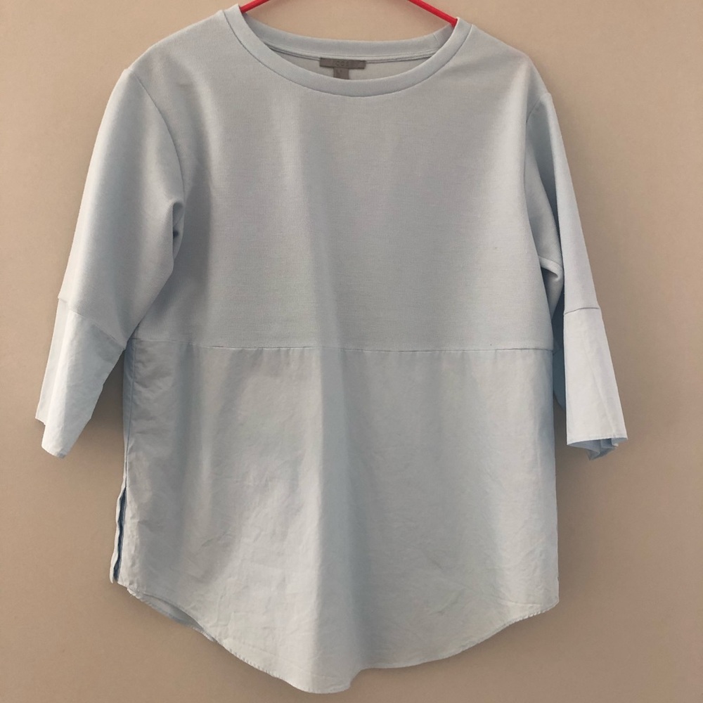 COS knitted Top with Panel
